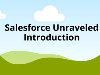 Salesforce Unraveled - Introduction