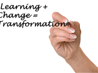 Learning and Change equals Transformation